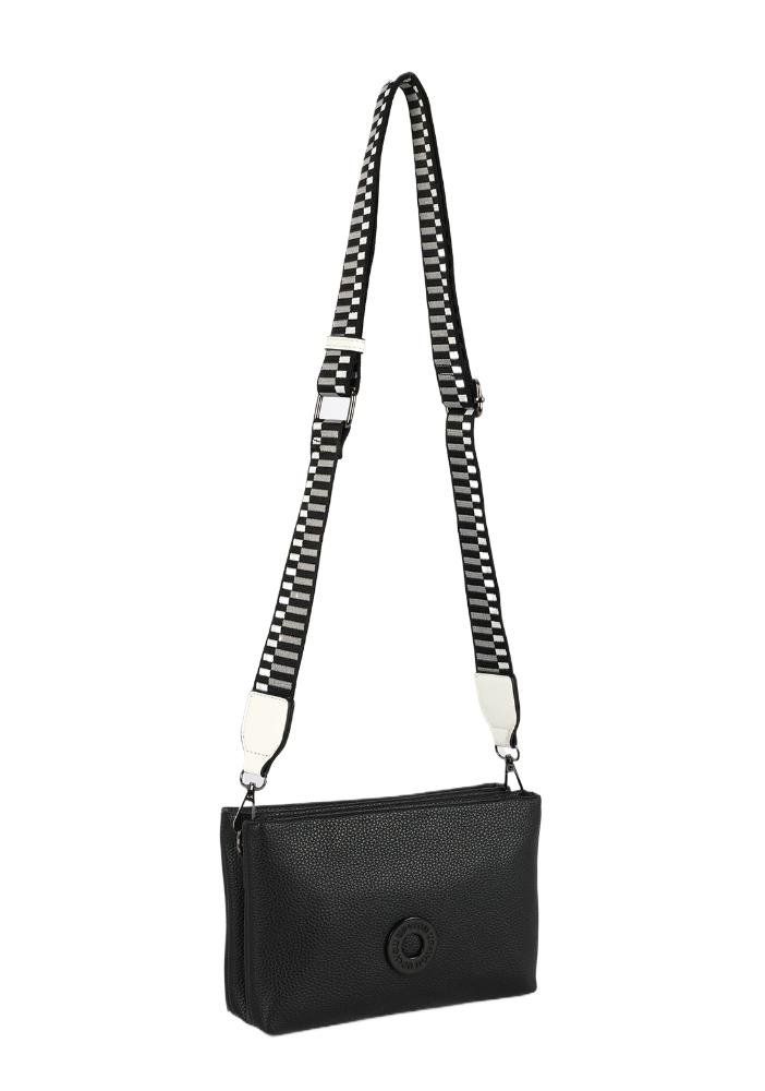 Bag Média Transversal Feminina by Up4you Preto 10