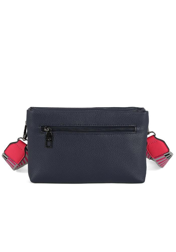 Bag Média Transversal Feminina by Up4you Azul Escuro 2