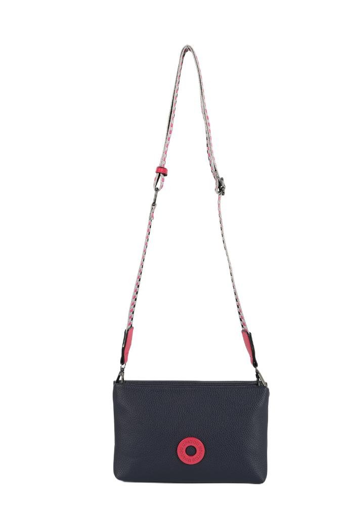 Bag Média Transversal Feminina by Up4you Azul Escuro 4