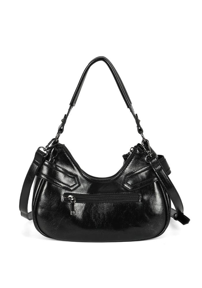 Bolsa Pequena Feminina Rock Gash Preto 3