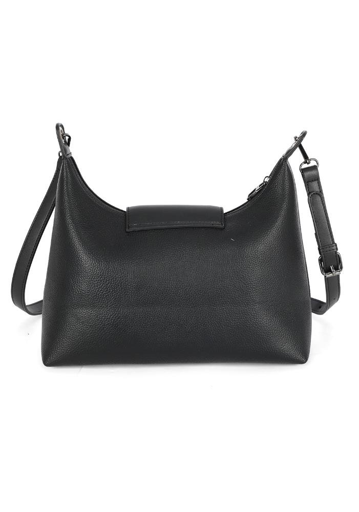 Bolsa Feminina Anne Gash Transversal Em PU Preto 3