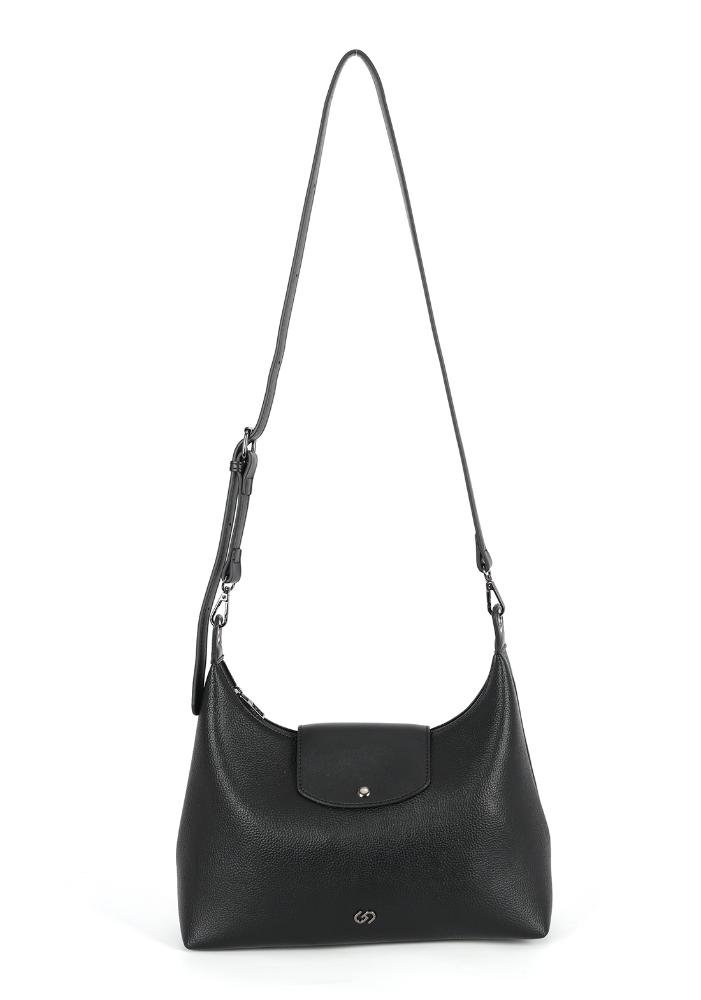 Bolsa Feminina Anne Gash Transversal Em PU Preto 6