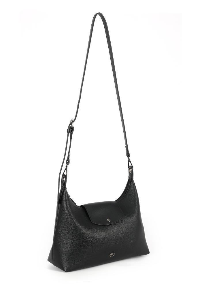 Bolsa Feminina Anne Gash Transversal Em PU Preto 7