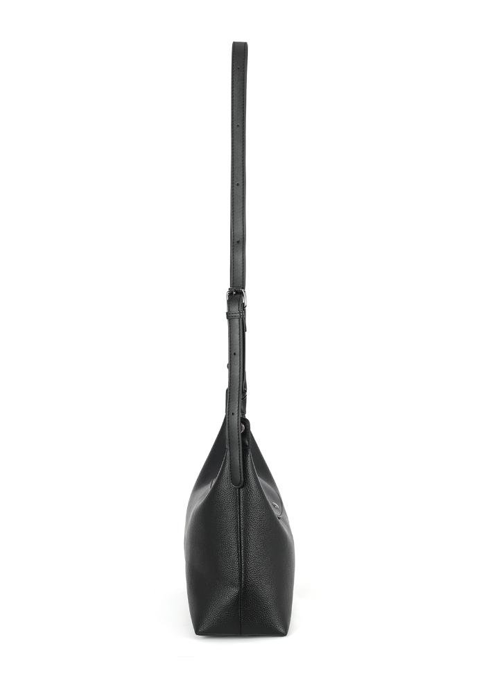 Bolsa Feminina Anne Gash Transversal Em PU Preto 8