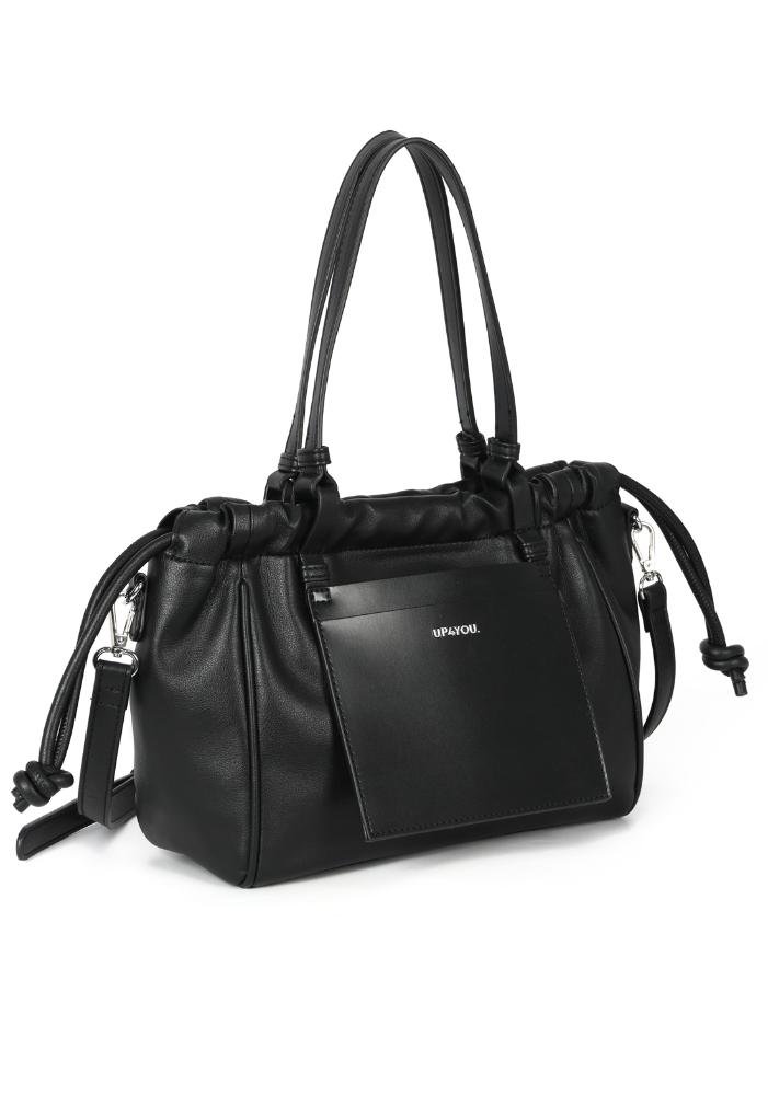 Bolsa Feminina Tote String Transversal Up4you Preto 3