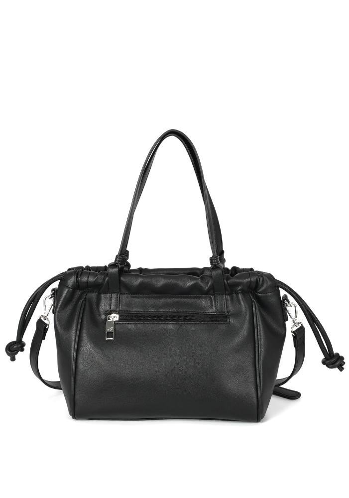 Bolsa Feminina Tote String Transversal Up4you Preto 5