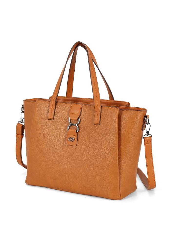 Bolsa Tote Feminina Gash Com Três Divisorias