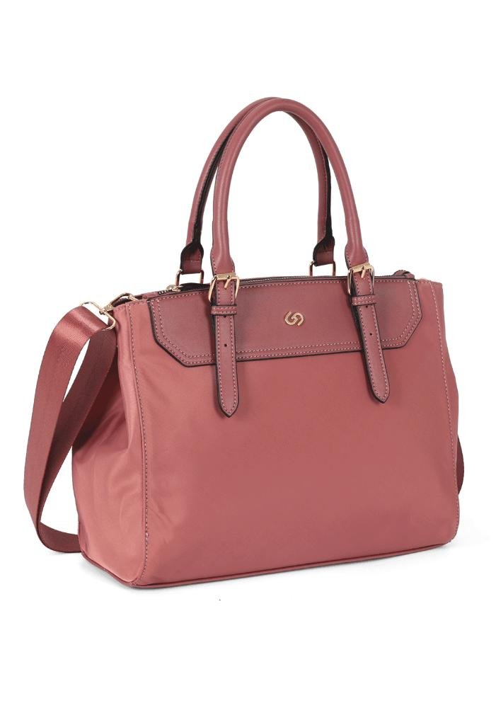 Bolsa Feminina Vera Média Transversal Gash Rosa 2