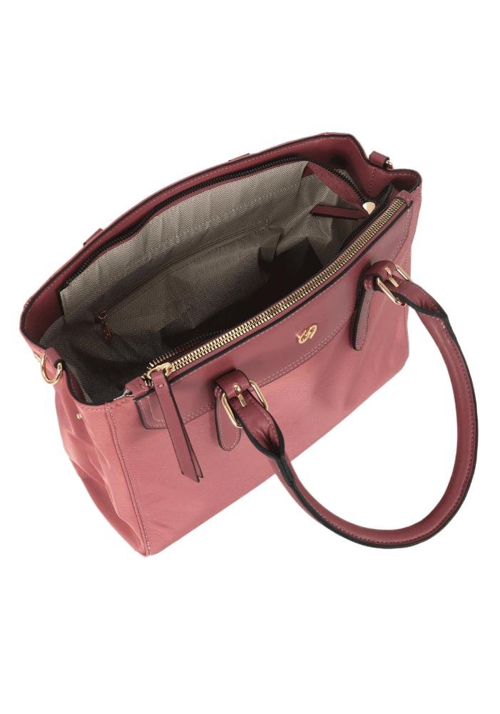 Bolsa Feminina Vera Média Transversal Gash Rosa 6