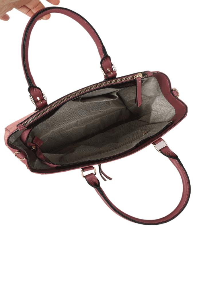 Bolsa Feminina Vera Média Transversal Gash Rosa 7