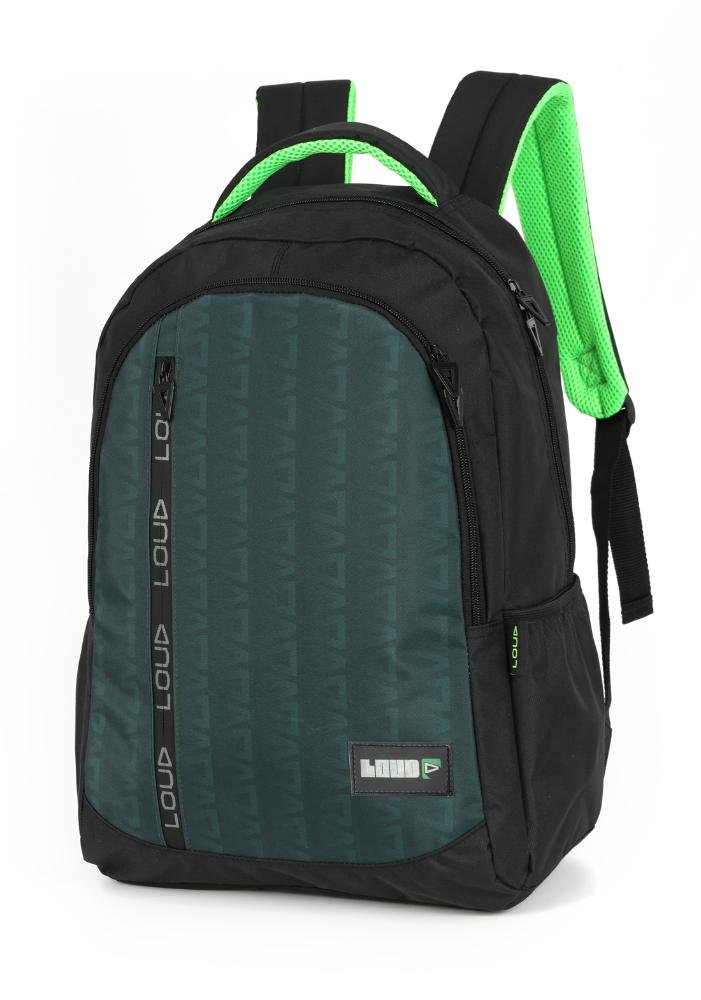 Mochila De Costas Juvenil Loud Pro Play Preto/Verde 2