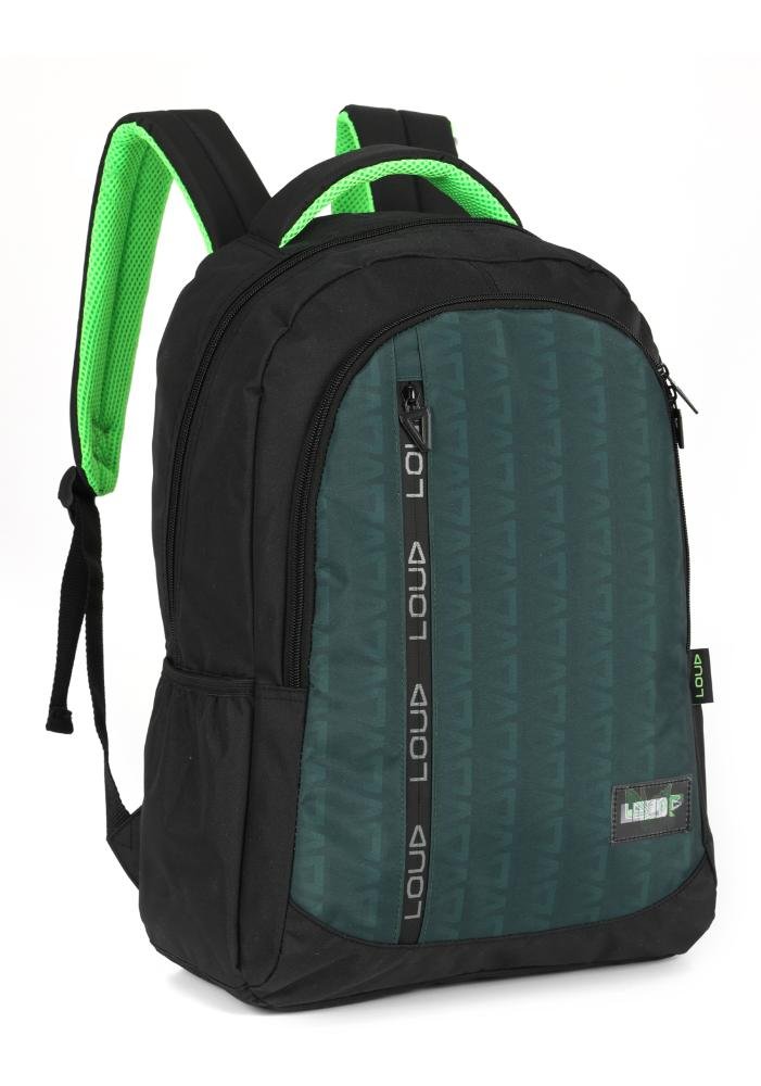 Mochila De Costas Juvenil Loud Pro Play Preto/Verde 3