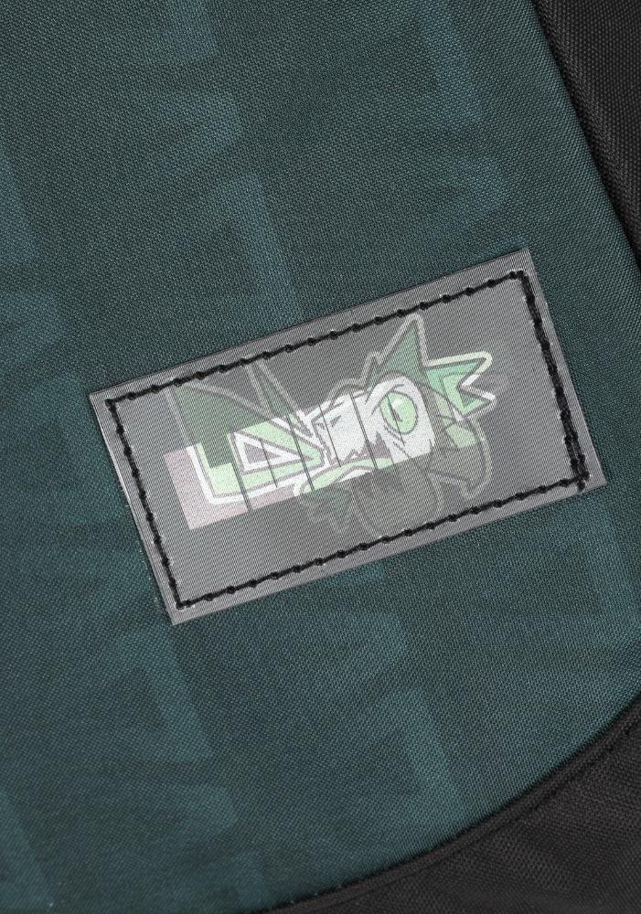 Mochila De Costas Juvenil Loud Pro Play Preto/Verde 6