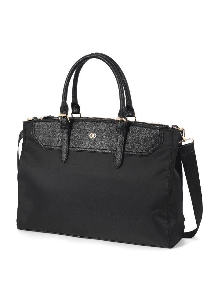 Bolsa Grande Feminina Vera Transversal Gash Preto 2