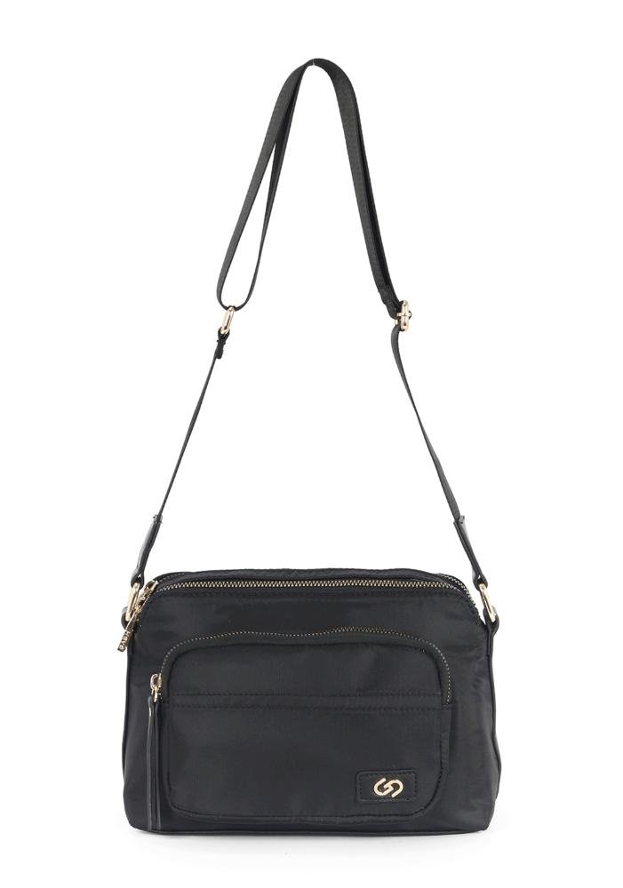 Bolsa Bag Transversal Feminina Gash Preto 2