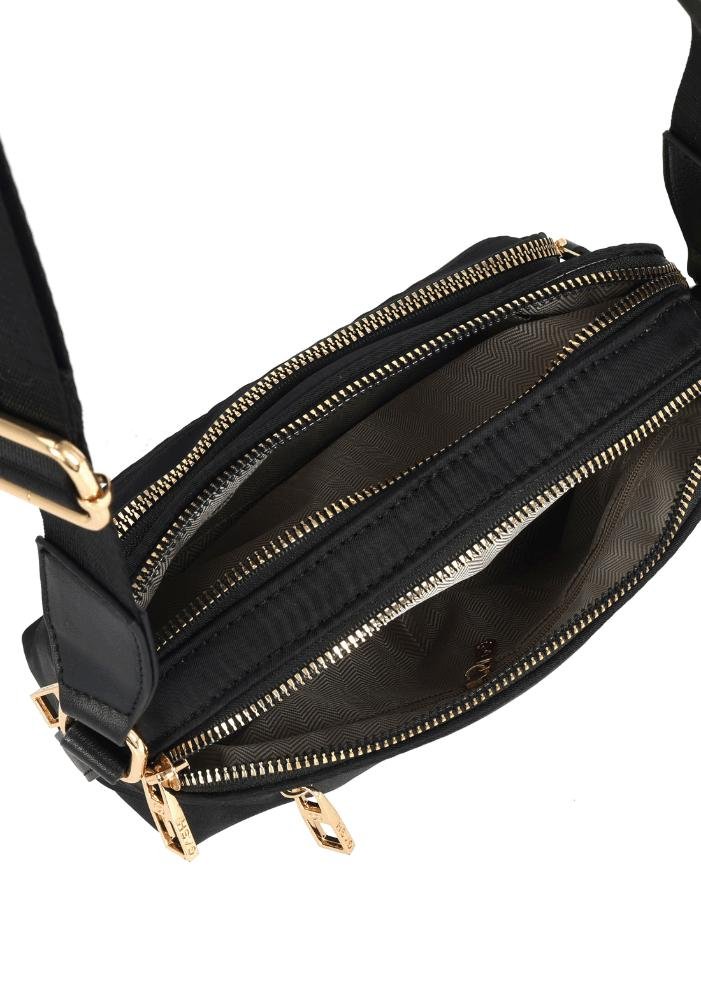 Bolsa Bag Transversal Feminina Gash Preto 3