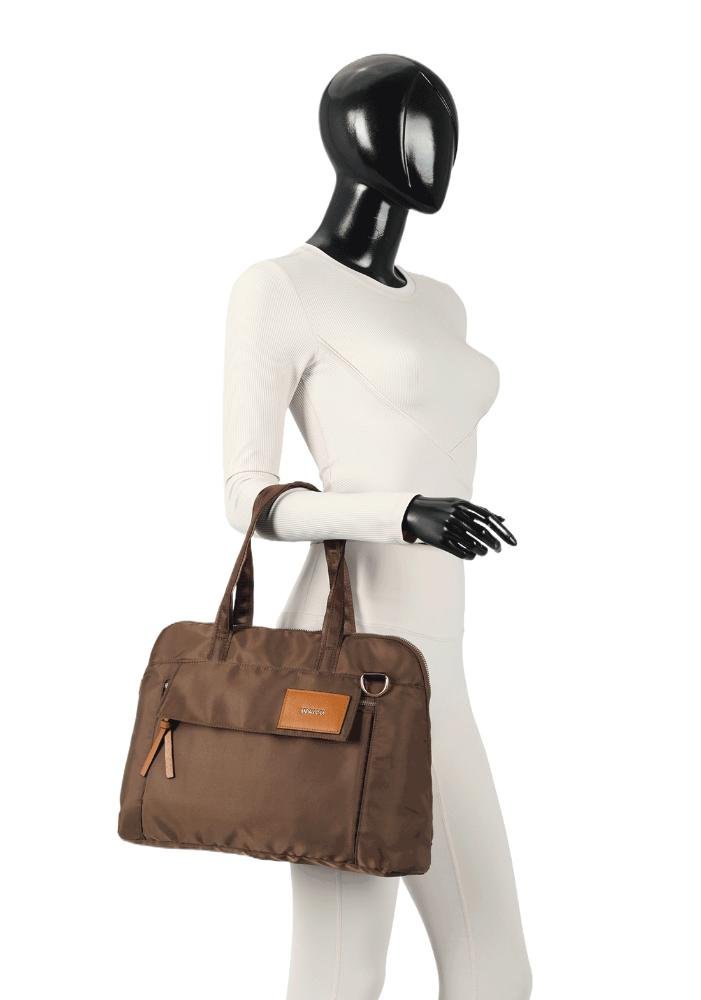 Bolsa Pasta Executiva Carmen Up4you Marrom 4