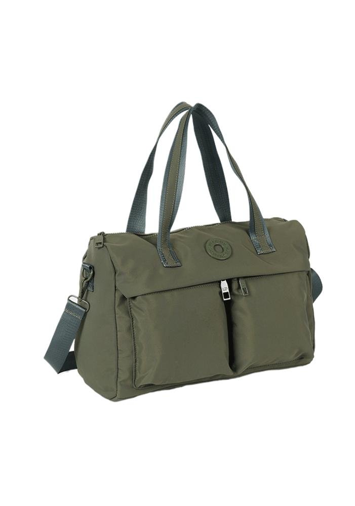 Bolsa Tote Baú Em Náilon Up4you Verde 2