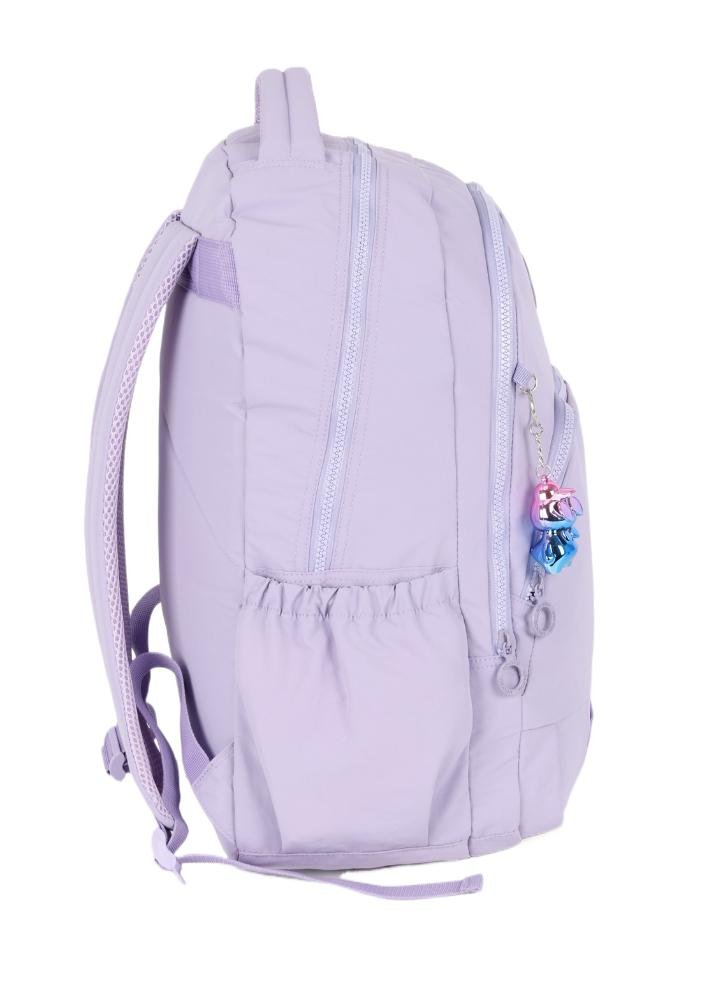Mochila De Costas Juvenil Crinckle Up4you Roxo 4