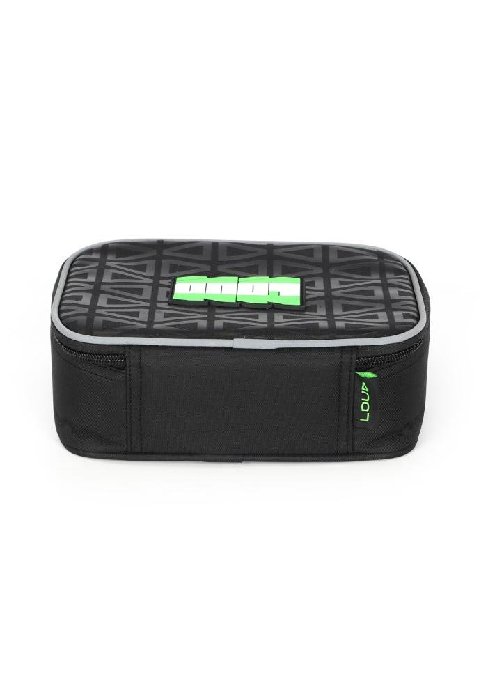 Estojo Box Juvenil Loud Up4you Preto/Verde 5