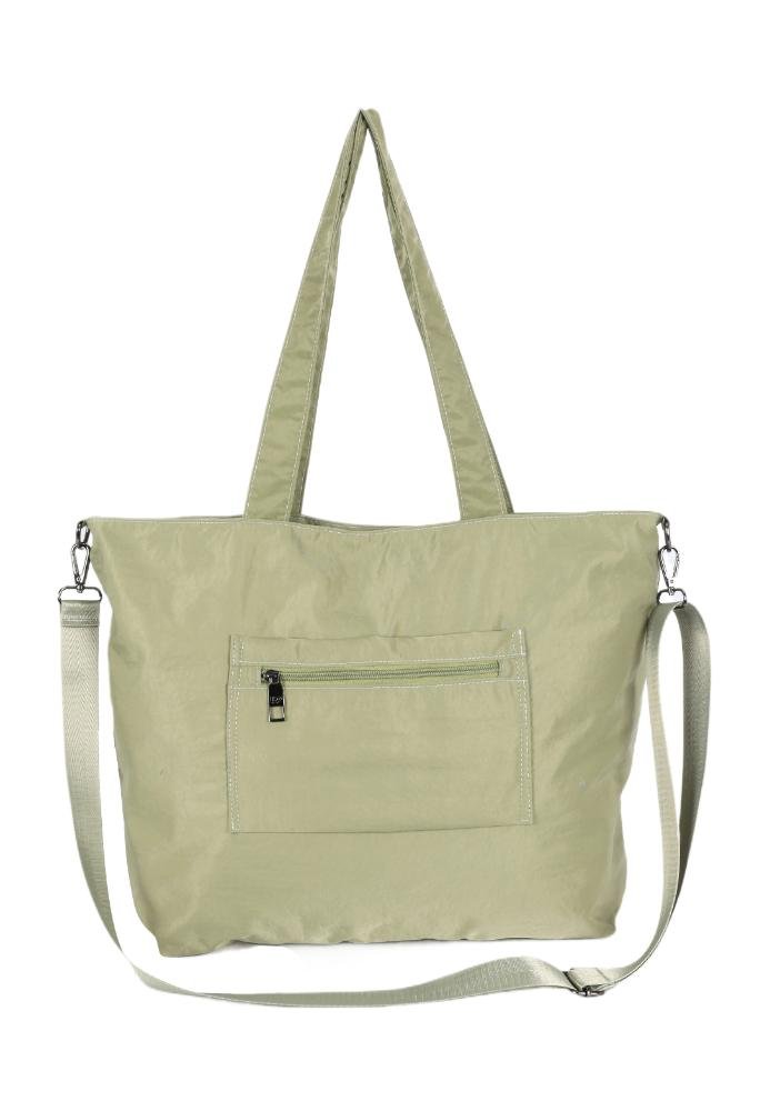 Bolsa Tote Sabrina Em Náilon Up4you Verde 2