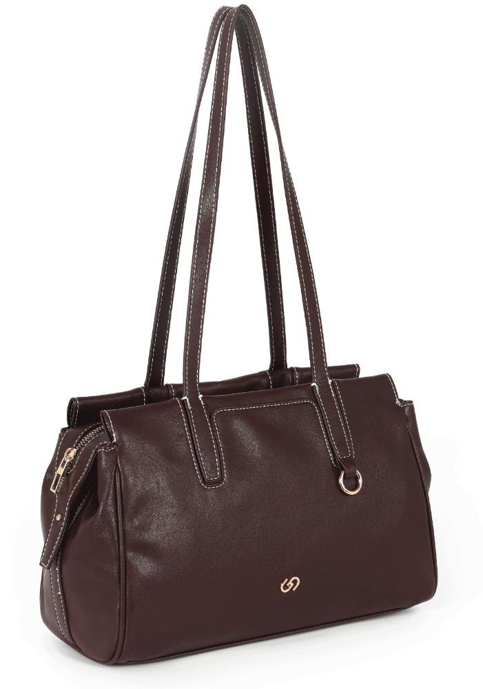Bolsa Baú Feminina Gash Em PU Vermelho 2