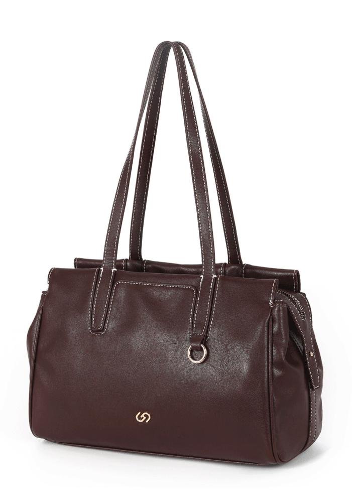 Bolsa Baú Feminina Gash Em PU Vermelho 3