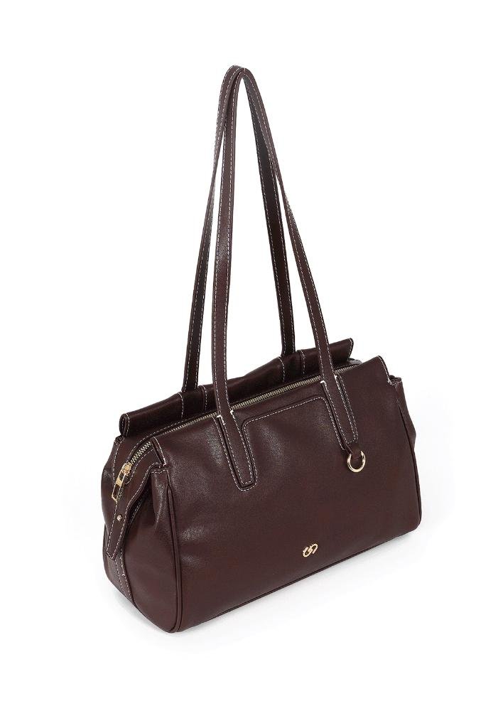 Bolsa Baú Feminina Gash Em PU Vermelho 4