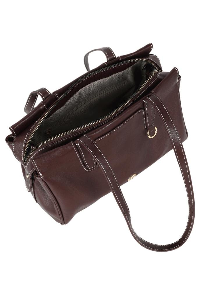 Bolsa Baú Feminina Gash Em PU Vermelho 6