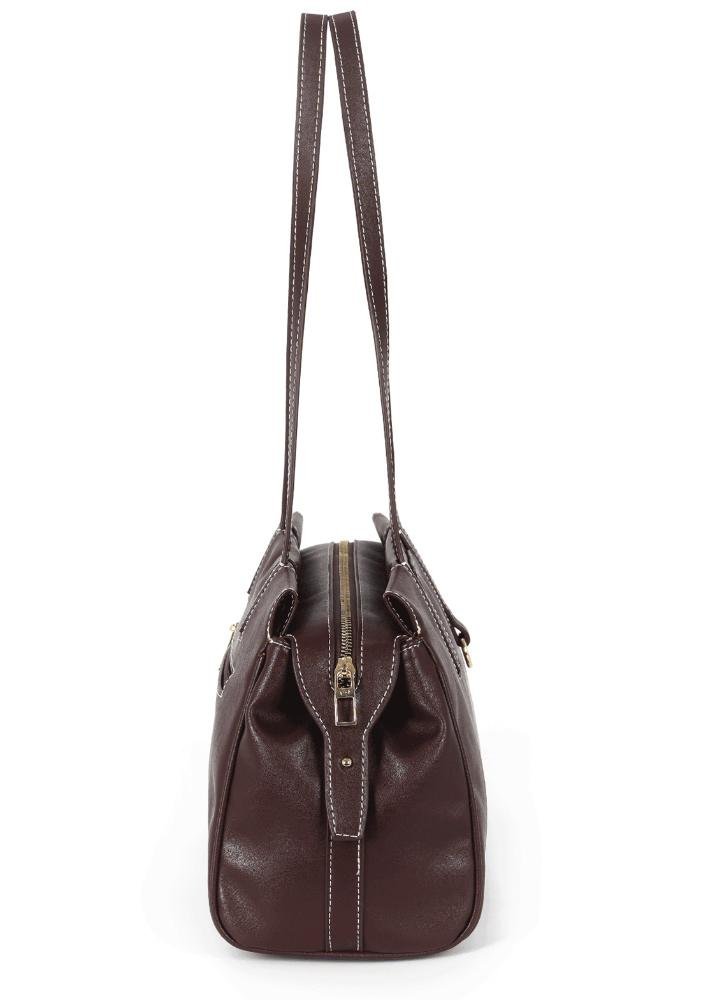 Bolsa Baú Feminina Gash Em PU Vermelho 8
