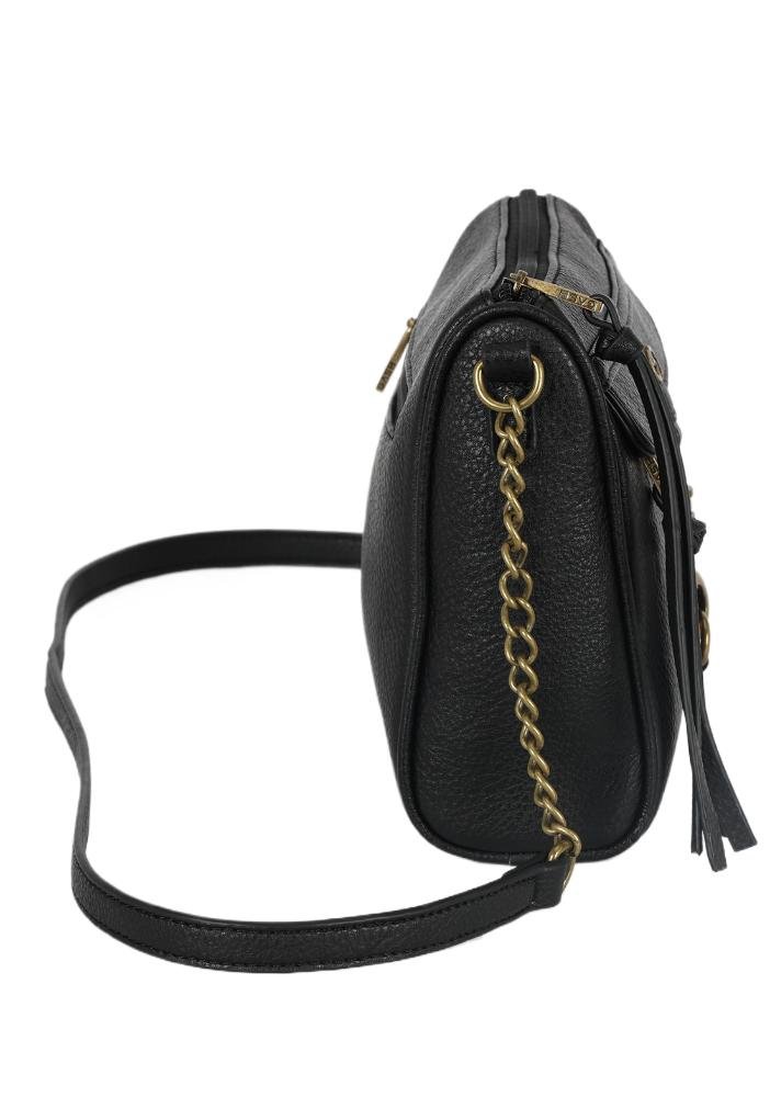 Bolsa Feminina Transversal Horse Gash Preto 4