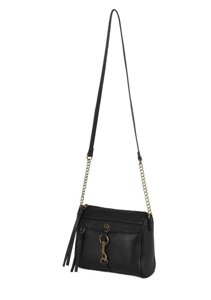 Bolsa Feminina Transversal Horse Gash Preto 7