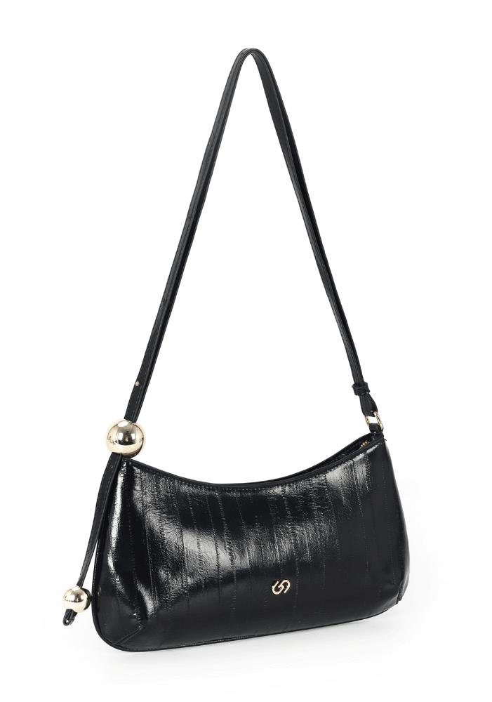 Bolsa Baguette Feminina Alice Gash Preto 2
