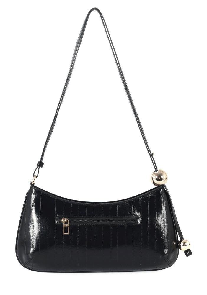 Bolsa Baguette Feminina Alice Gash Preto 4