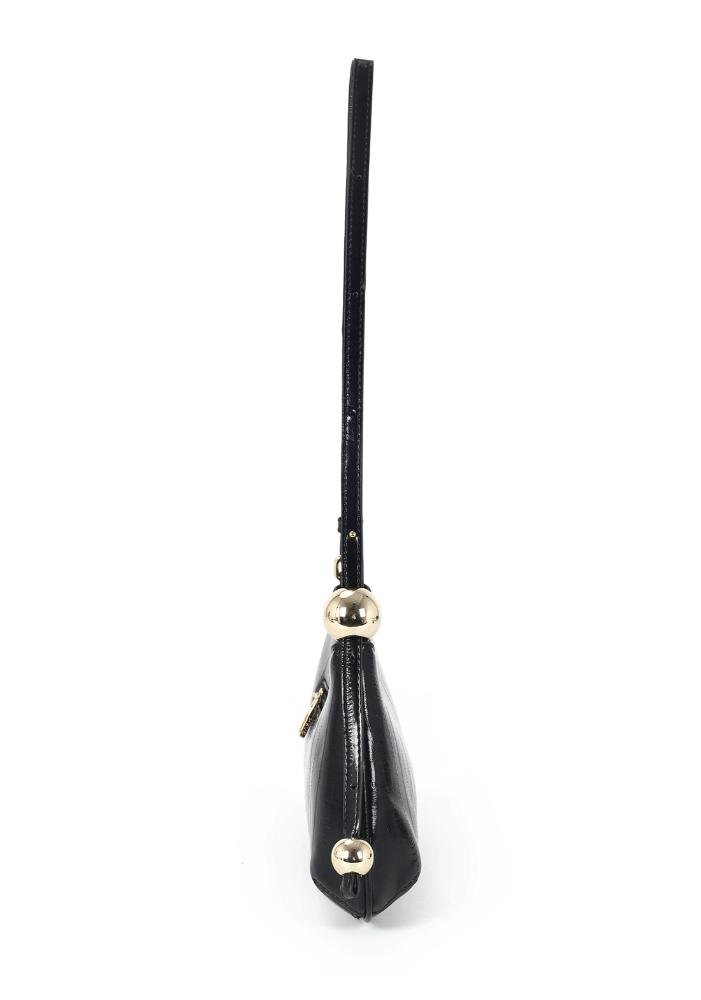 Bolsa Baguette Feminina Alice Gash Preto 5