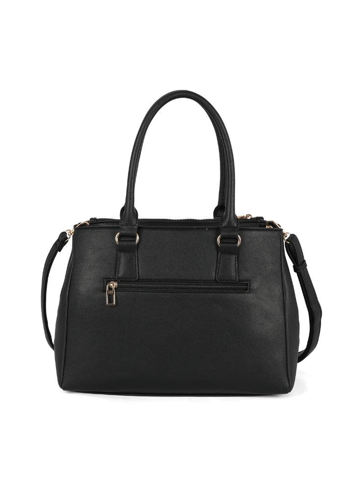 Bolsa Tote Feminina De Ombro Catarina Gash Preto 4
