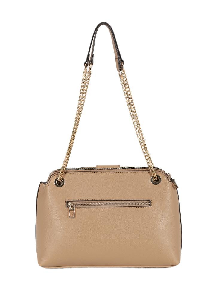 Bolsa Feminina Transversal Catarina Gash Bege 6