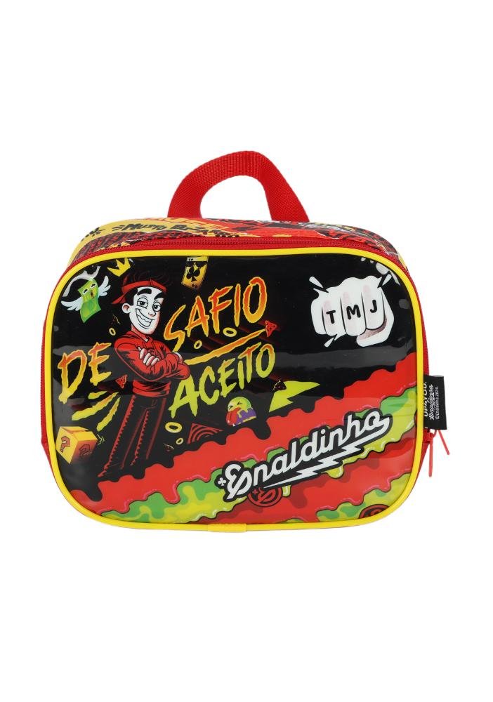 Lancheira Infantil Enaldinho Com Alça Carona By Up4you