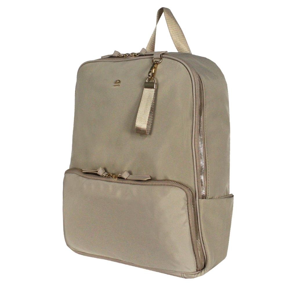 Bolsa Costas Notebook Nylon Casual Le Postiche Dourado 2