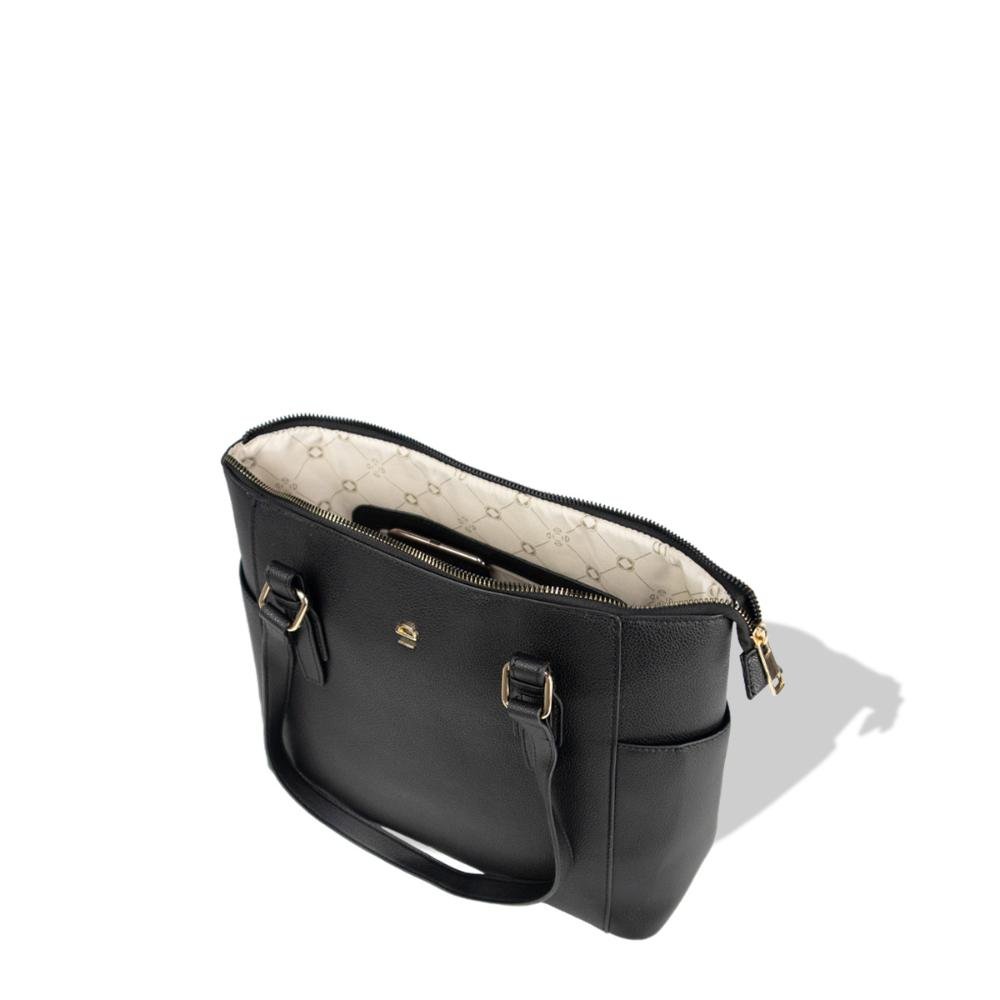 Bolsa Ombro Tote Classic SS23001OW Le Postiche Preto 3