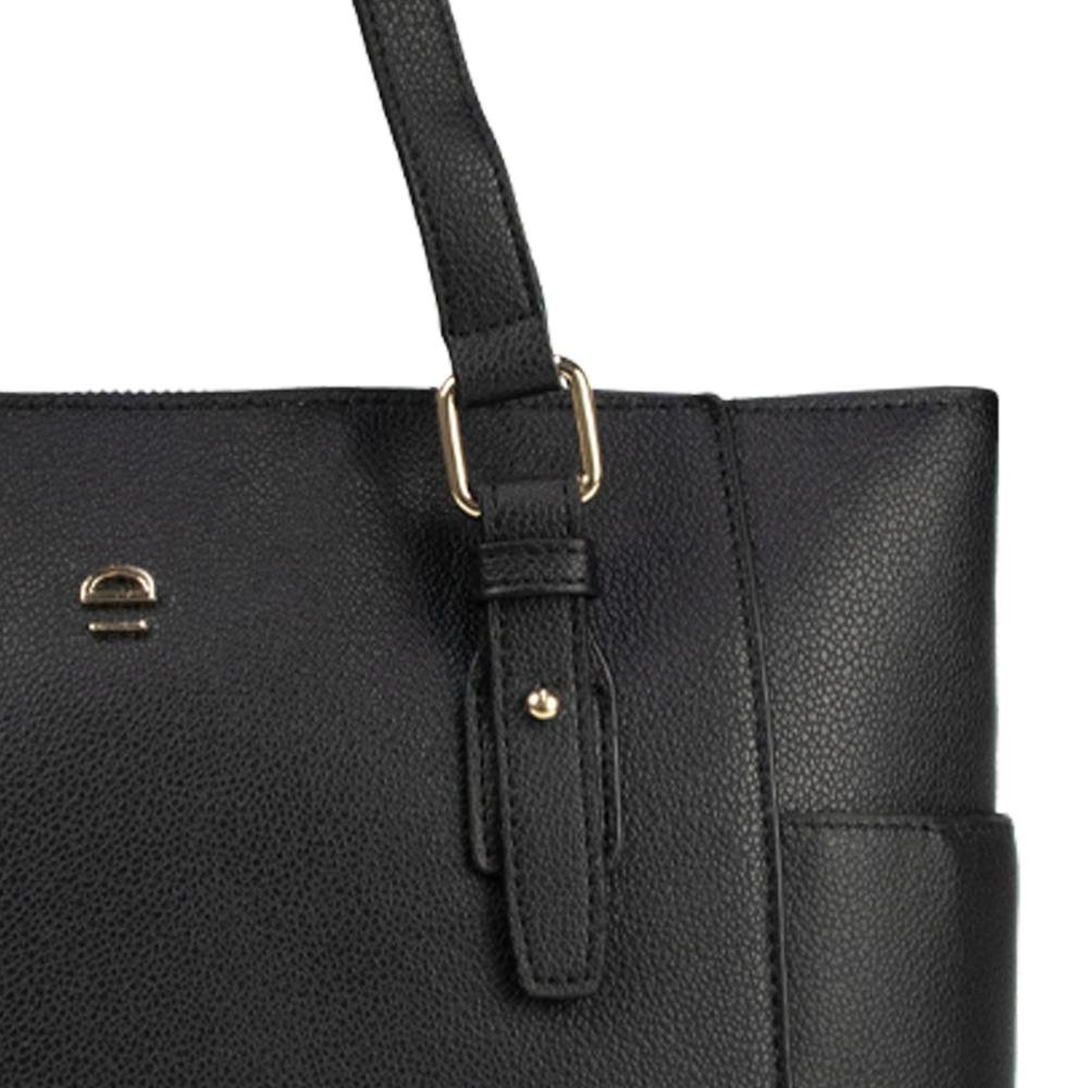 Bolsa Ombro Tote Classic SS23001OW Le Postiche Preto 5