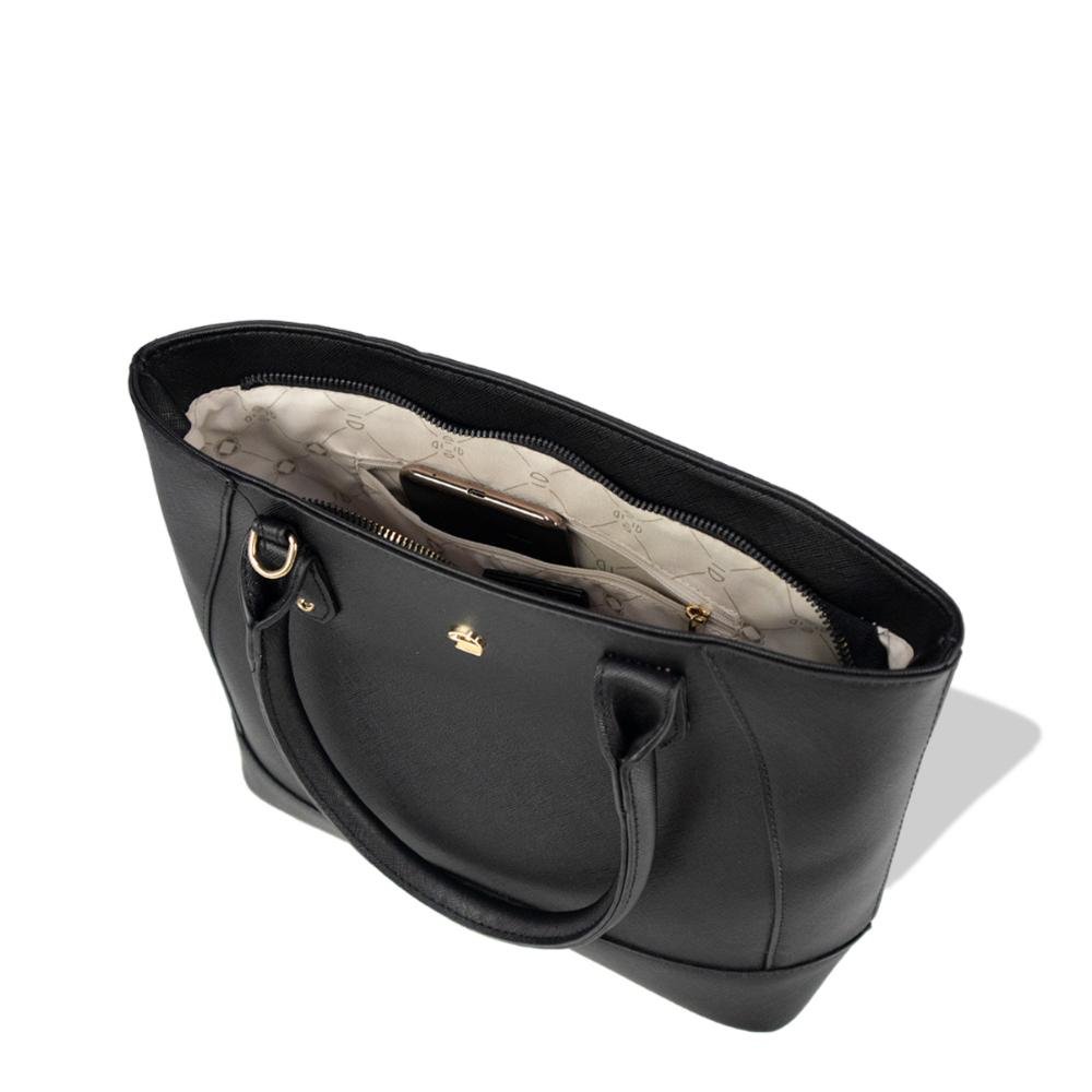 Bolsa Mão Essentials SS23016CA Le Postiche Preto 4