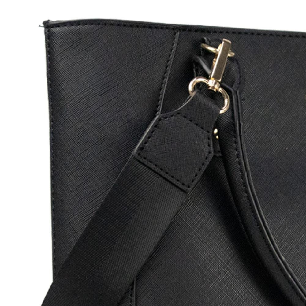 Bolsa Mão Essentials SS23016CA Le Postiche Preto 5