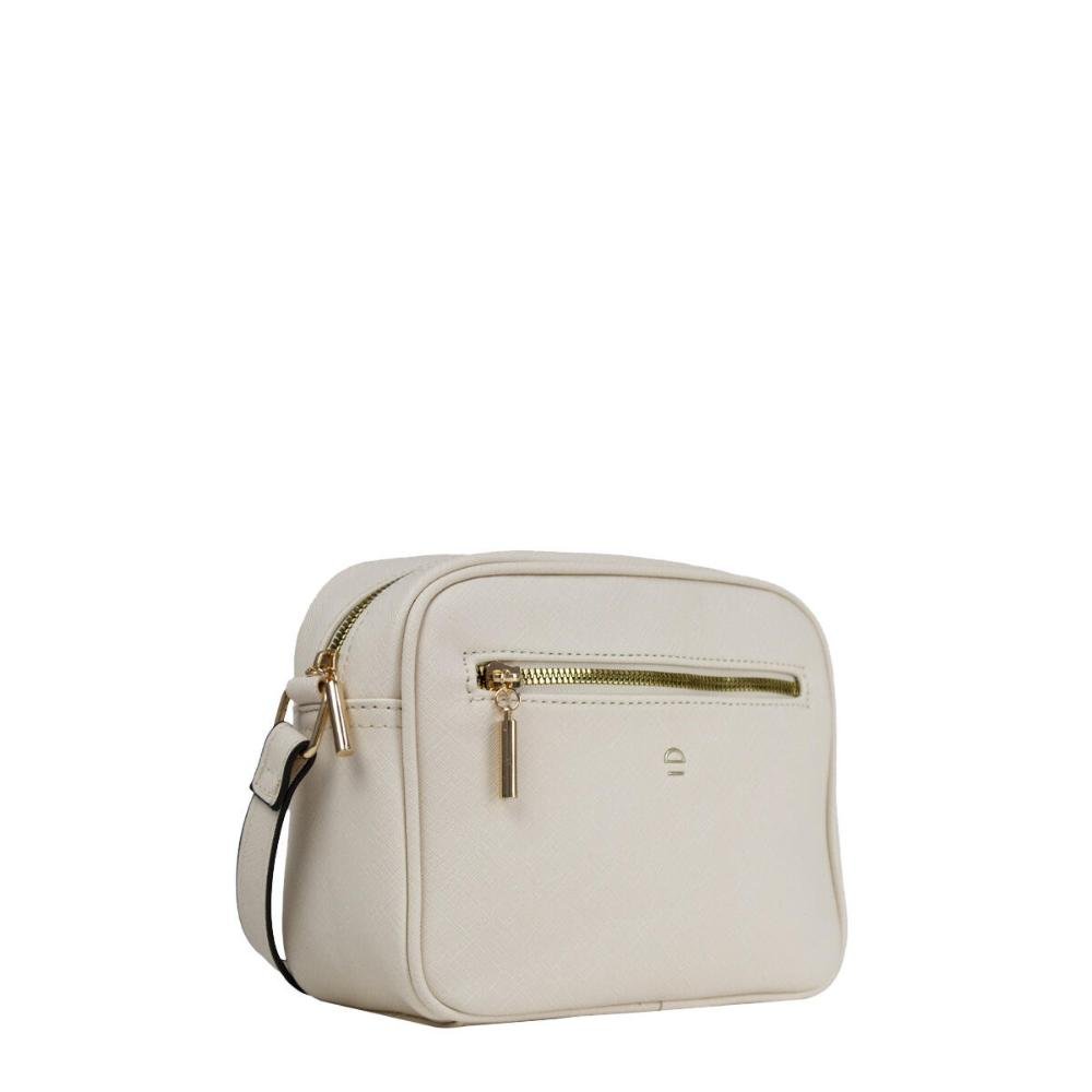 Bolsa Tiracolo Saffiano Basic BS67375LP Le Postiche Branco 4