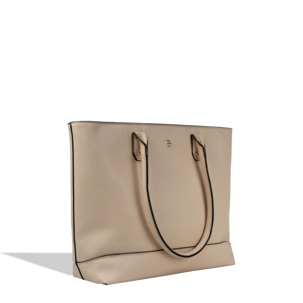 Bolsa Ombro Tote Essentials SS23013CA Le Postiche Nude 3