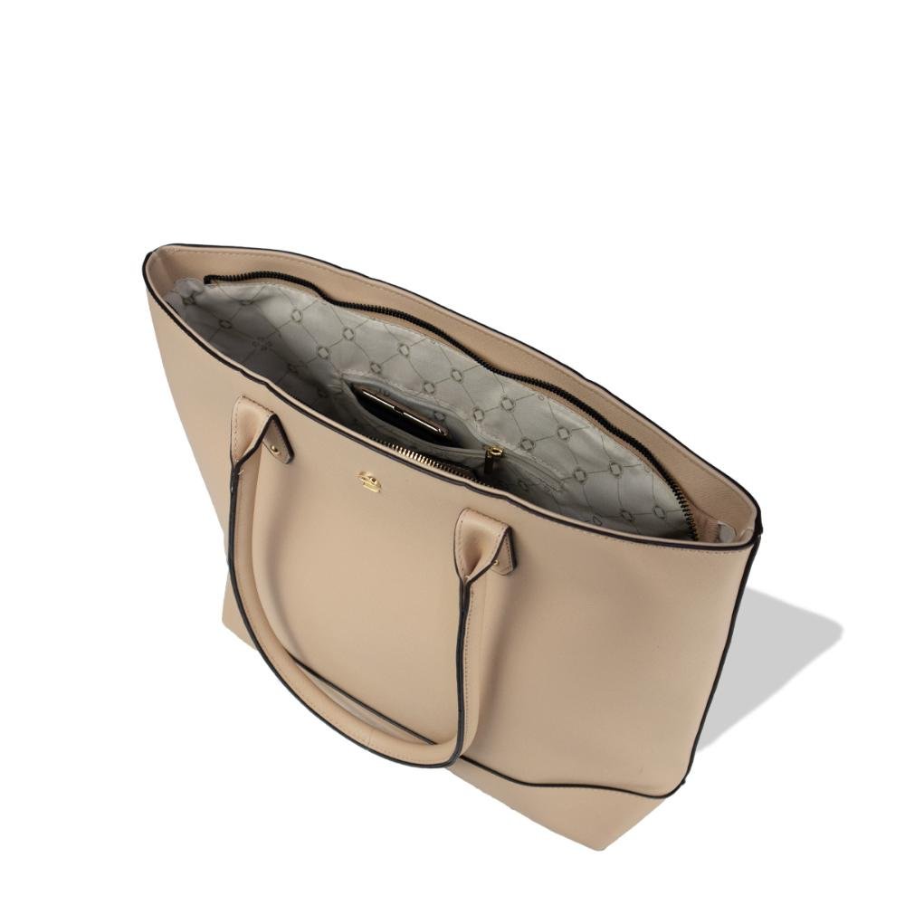 Bolsa Ombro Tote Essentials SS23013CA Le Postiche Nude 4