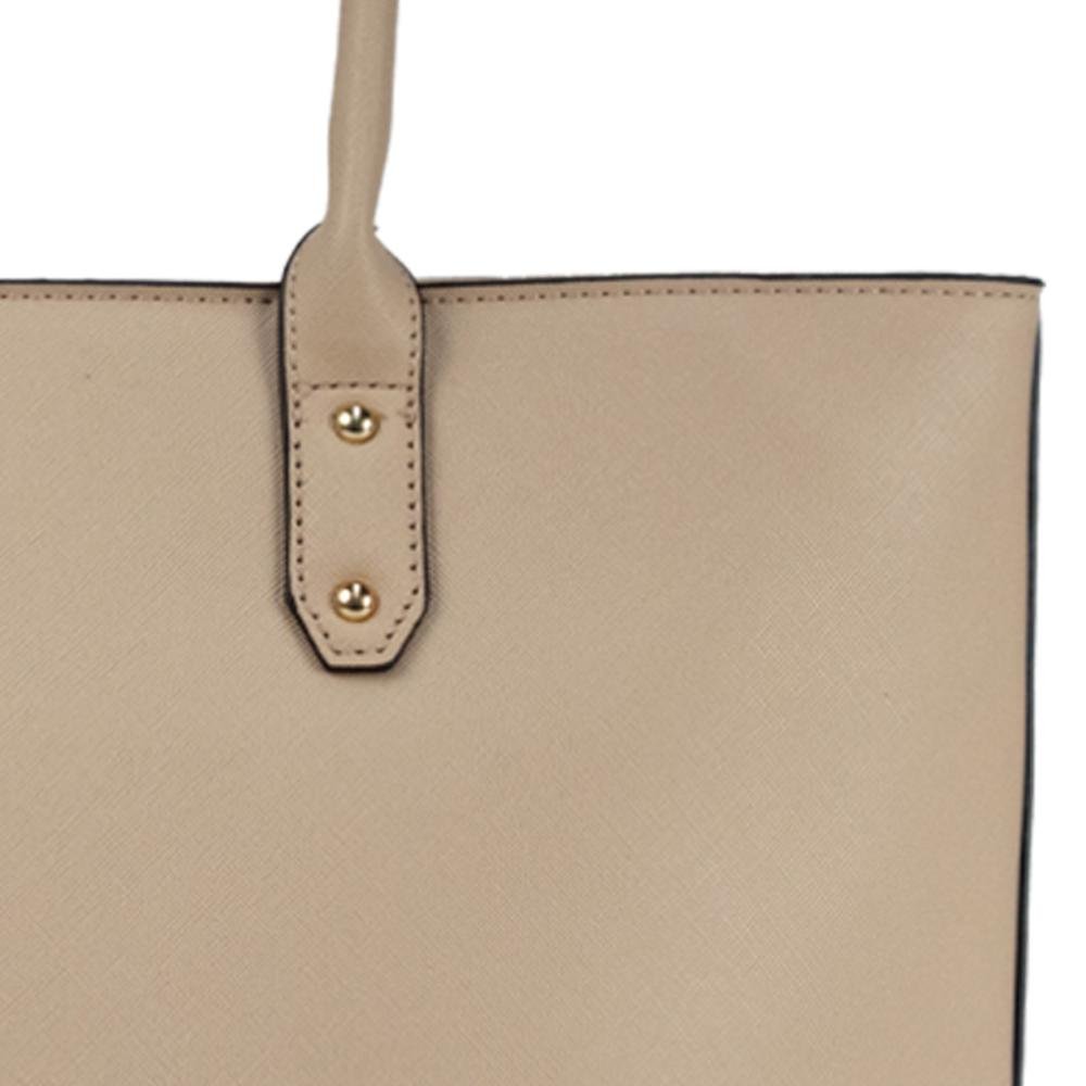 Bolsa Ombro Tote Essentials SS23013CA Le Postiche Nude 5