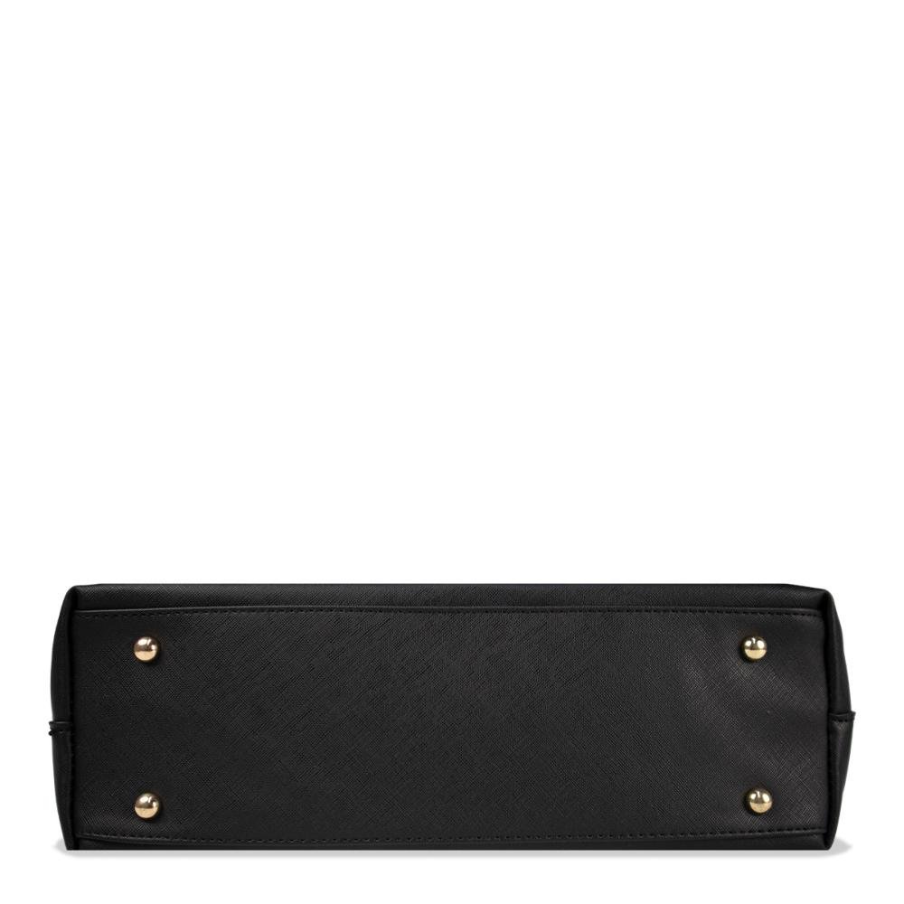 Bolsa Ombro Tote Essentials SS23013CA Le Postiche Preto 6