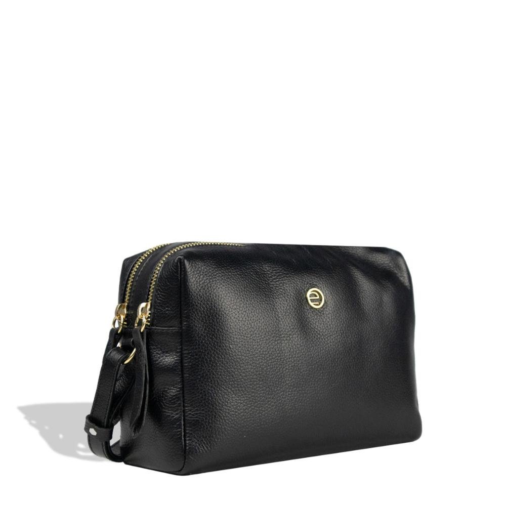 Bolsa Couro Transversal Essentials 2870-1L Le Postiche Preto 5