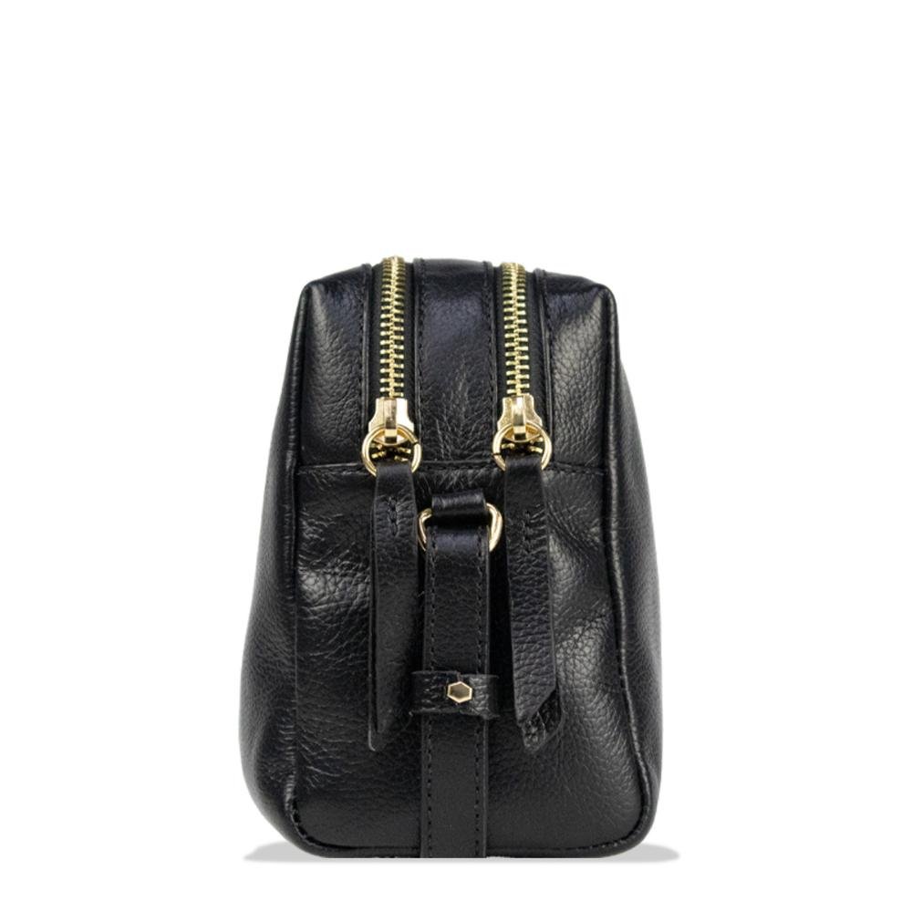 Bolsa Couro Transversal Essentials 2870-1L Le Postiche Preto 6